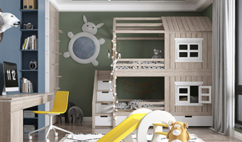 全屋定制設計雙人兒童房怎么樣？