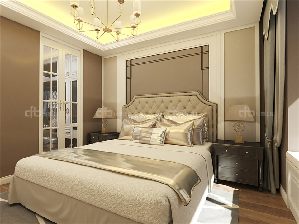 演繹奢而不膩的歐式整木定制風(fēng)格效果圖案例(圖10) 演繹奢而不膩的歐式整木定制風(fēng)格效果圖案例(圖10)