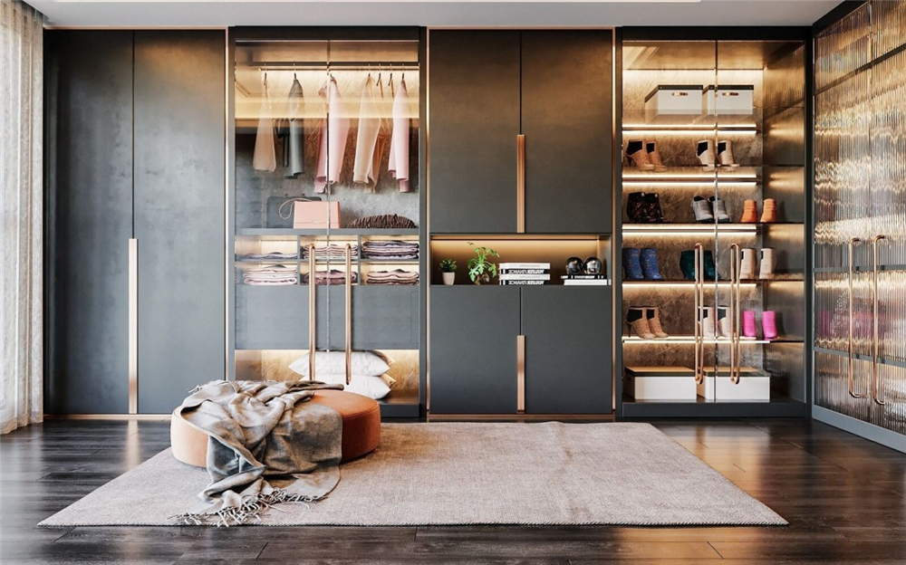 衣柜門(mén)是選擇有把手還是無(wú)把手？(圖1)