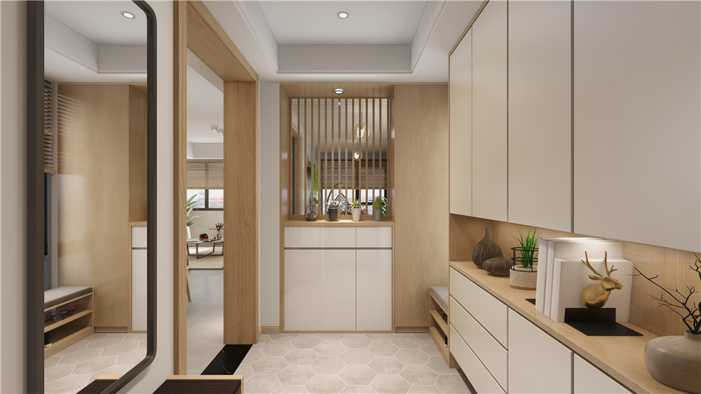 全屋定制玄關柜有哪些款式組合?(圖1) 全屋定制玄關柜有哪些款式組合?(圖1)