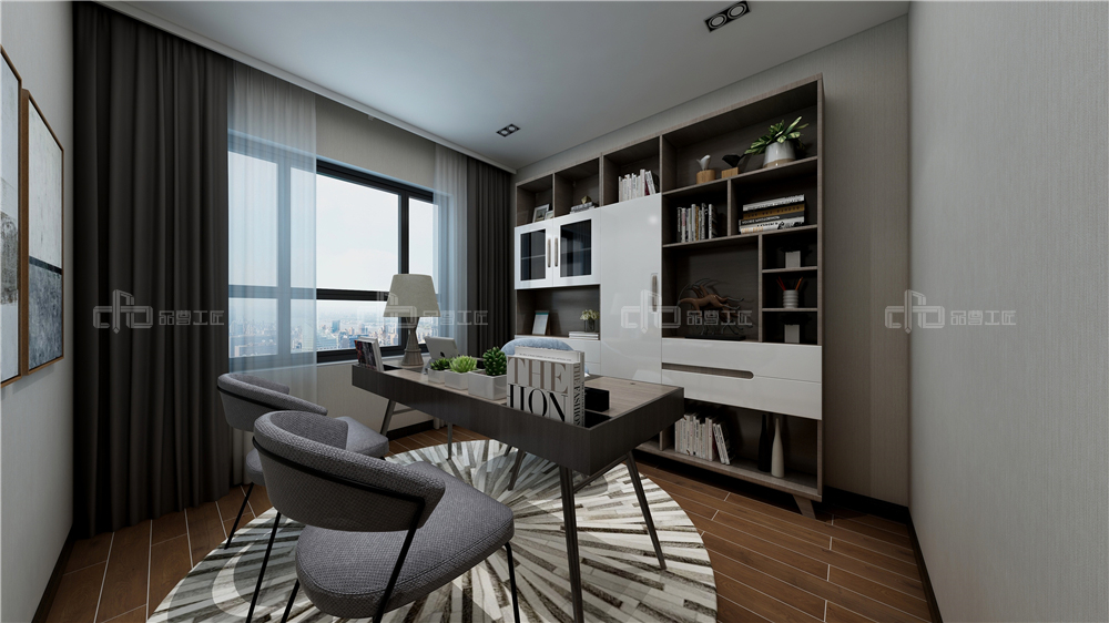 全屋定制書(shū)房要怎么設(shè)計(jì)?(圖2) 全屋定制書(shū)房要怎么設(shè)計(jì)?(圖2)