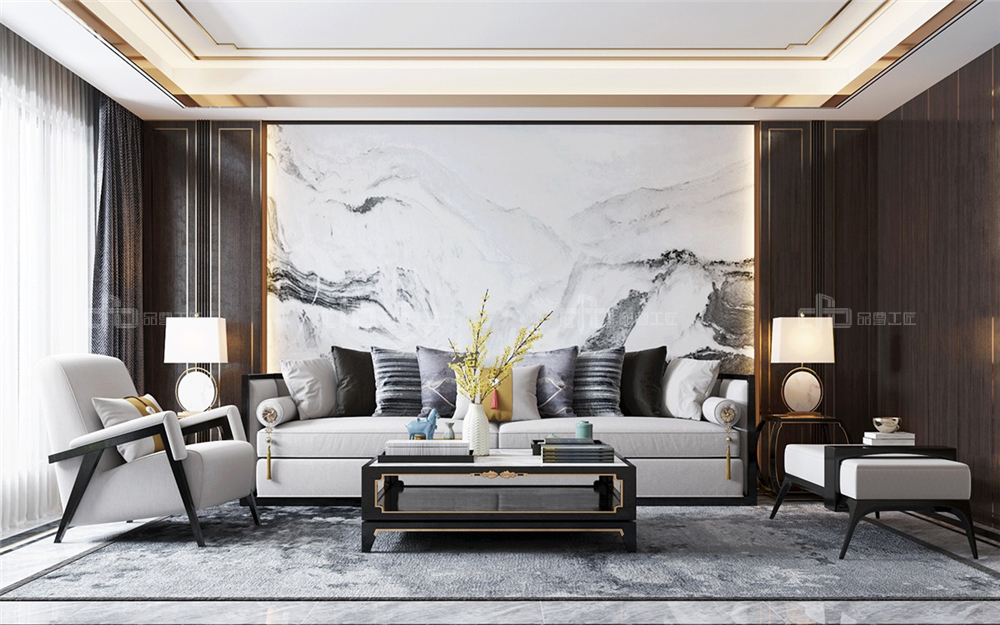 客廳沙發背景墻如何裝飾最好？(圖3)