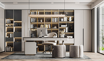 書房定制書柜設計要注意什么？