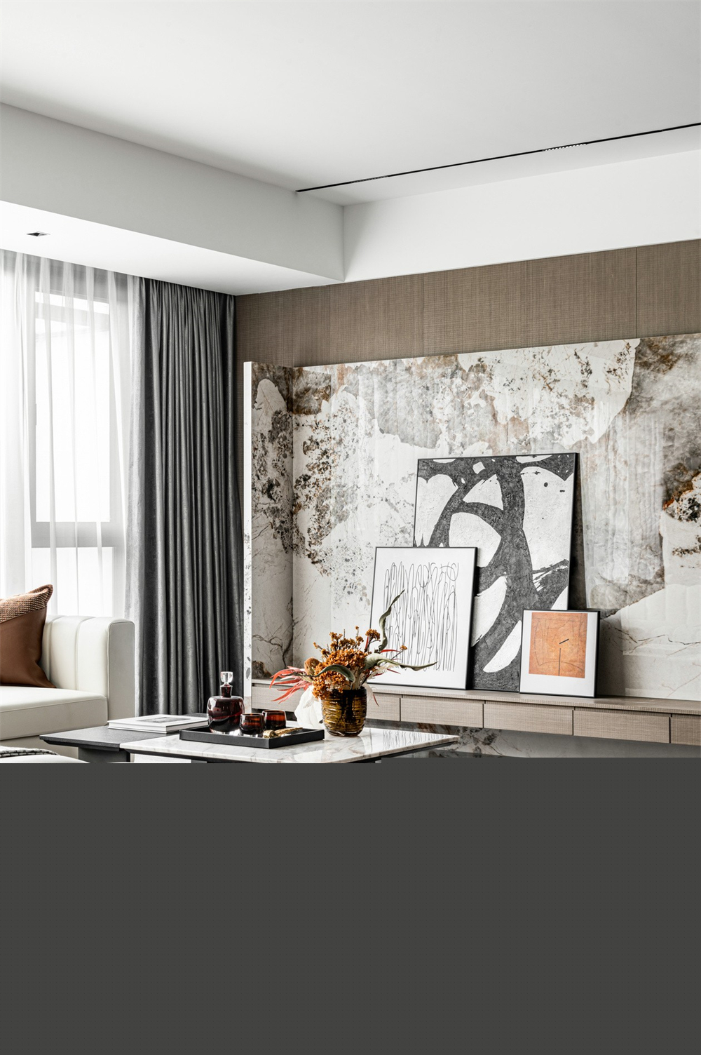 146㎡現代輕奢風格，整木定制圖片(圖6)