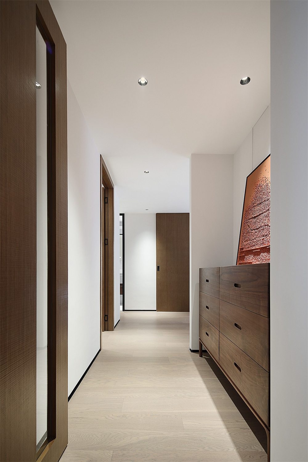 200㎡大平層整木定制，現代極簡風格(圖13)