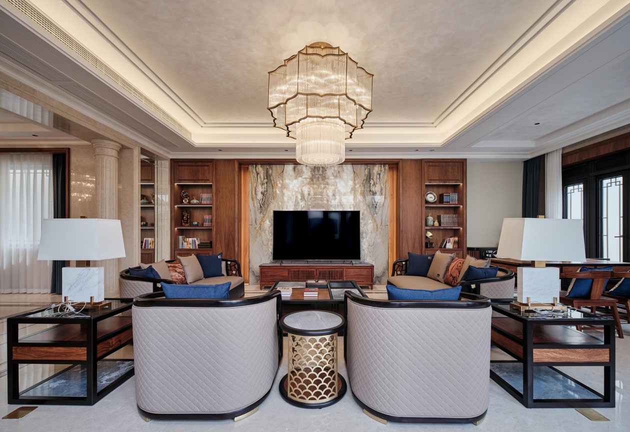 480㎡庭院別墅設計,中式整木定制(圖3) 3.jpg