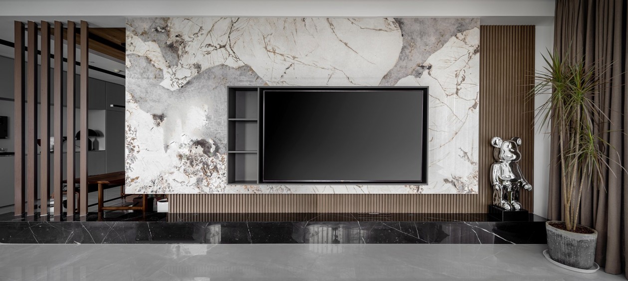 228㎡全屋定制大平層,現代極簡風格設計案例(圖4) 3.jpg