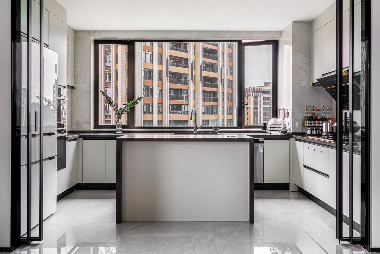 228㎡全屋定制大平層,現代極簡風格設計案例(圖9) 8.jpg