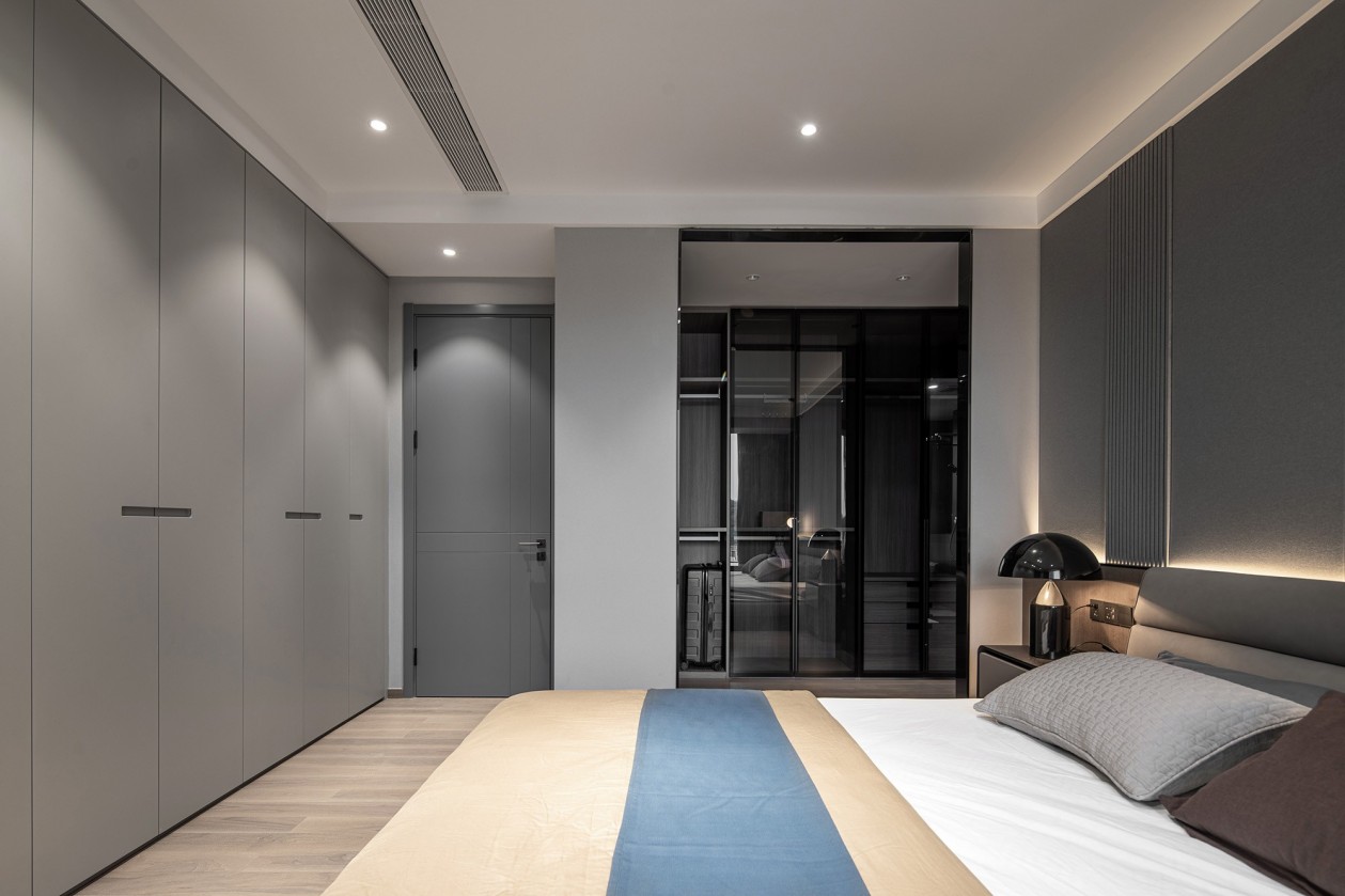 228㎡全屋定制大平層,現代極簡風格設計案例(圖11) 10.jpg
