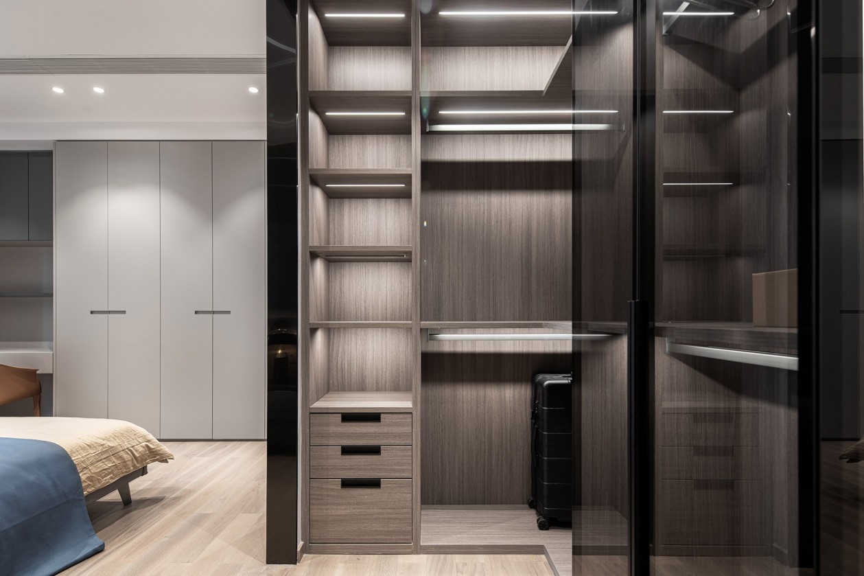 228㎡全屋定制大平層,現代極簡風格設計案例(圖13) 12.jpg