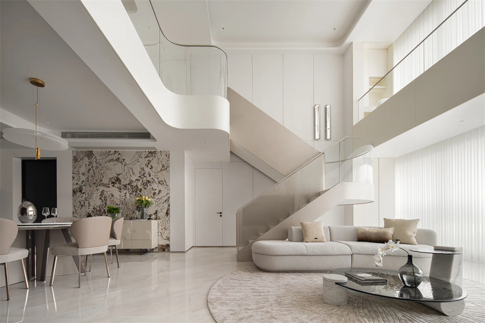 350㎡現代簡約風格,頂層復式住宅裝修設計(圖3) 3.jpg