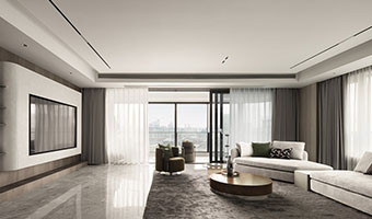 300㎡整木定制大平層，現(xiàn)代簡(jiǎn)約高定設(shè)計(jì)