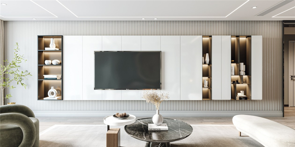 客廳電視機高度在多少左右？(圖3)